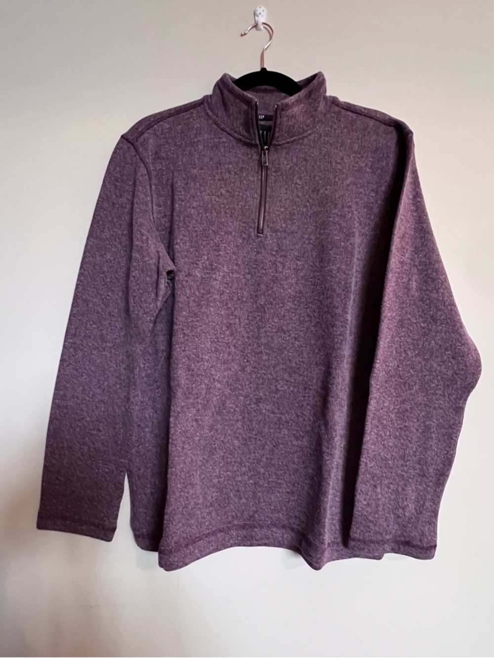 GAP Men's Knit Quarter-Zip Pullover Size Large